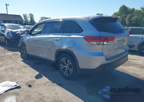 2019 Toyota Highlander Le from USA, damaged, VIN 5TDBZRFH3KS956251